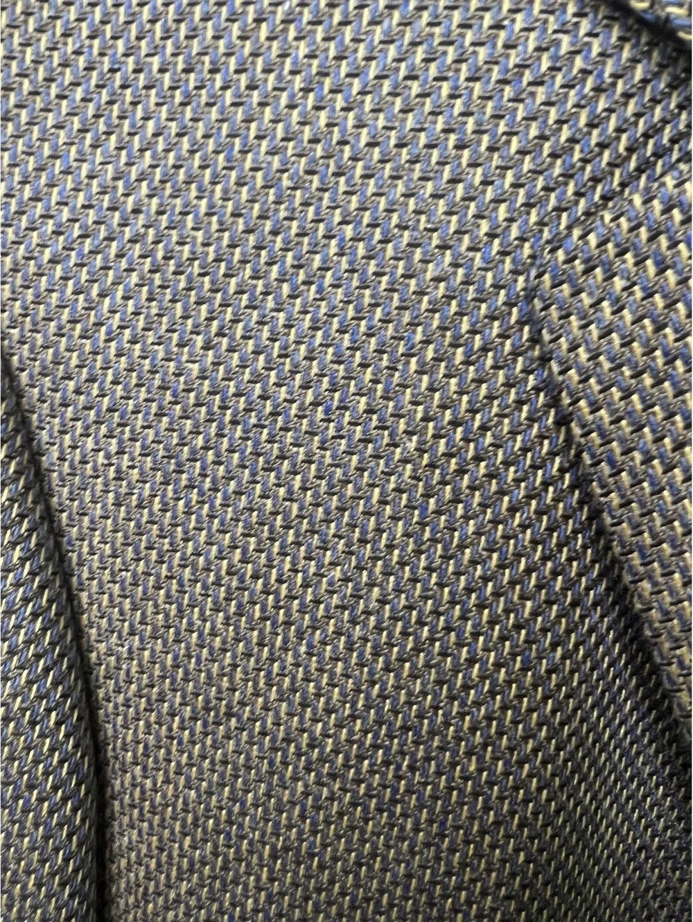 Hugo Boss Einstein Gray Silk Wool Blend Sport Coat Textured Geometric Weave 44R